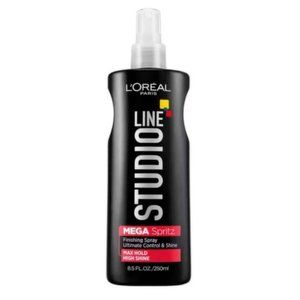 LOREAL PARIS STUDIO MEGA SPRITZ MAX HOLD FINISHING SPRAY 8.5 Ounce